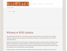 Tablet Screenshot of jolanta.wisla.pl
