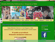 Tablet Screenshot of biblioteka.wisla.pl